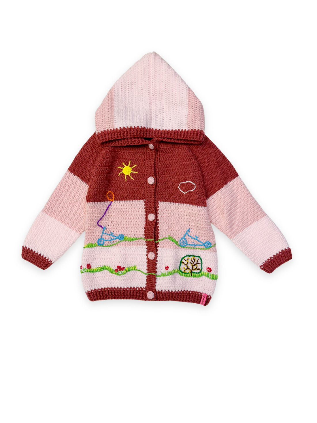 Bike Cardigan Hoodie