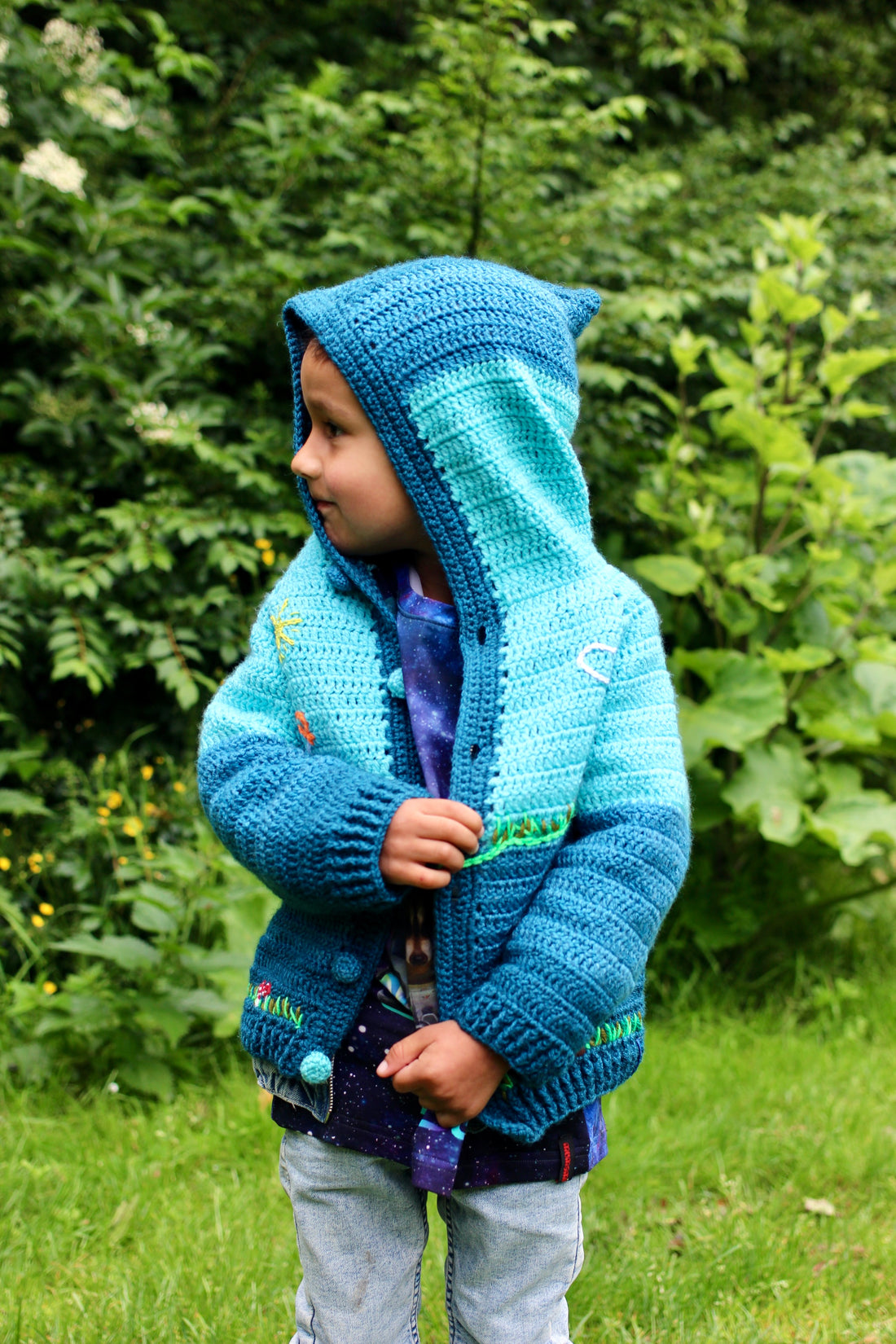 Bike Cardigan Hoodie