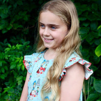 Dutch Girl Ruffles Dress