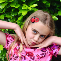 Ladybug Hair Clip