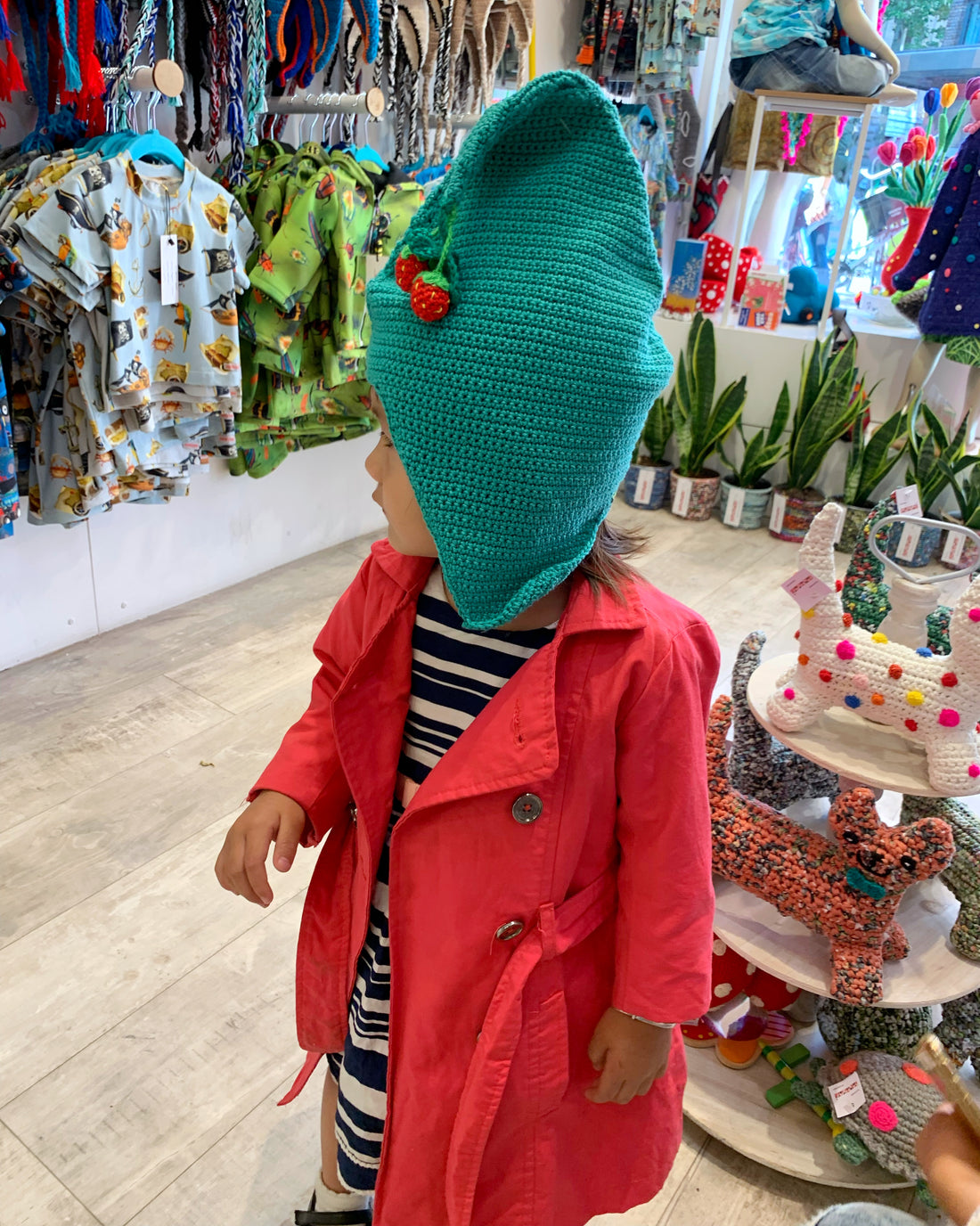 Strawberry Bell Hat