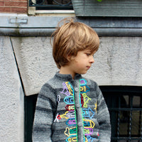 Amsterdam Stripey Cardigan
