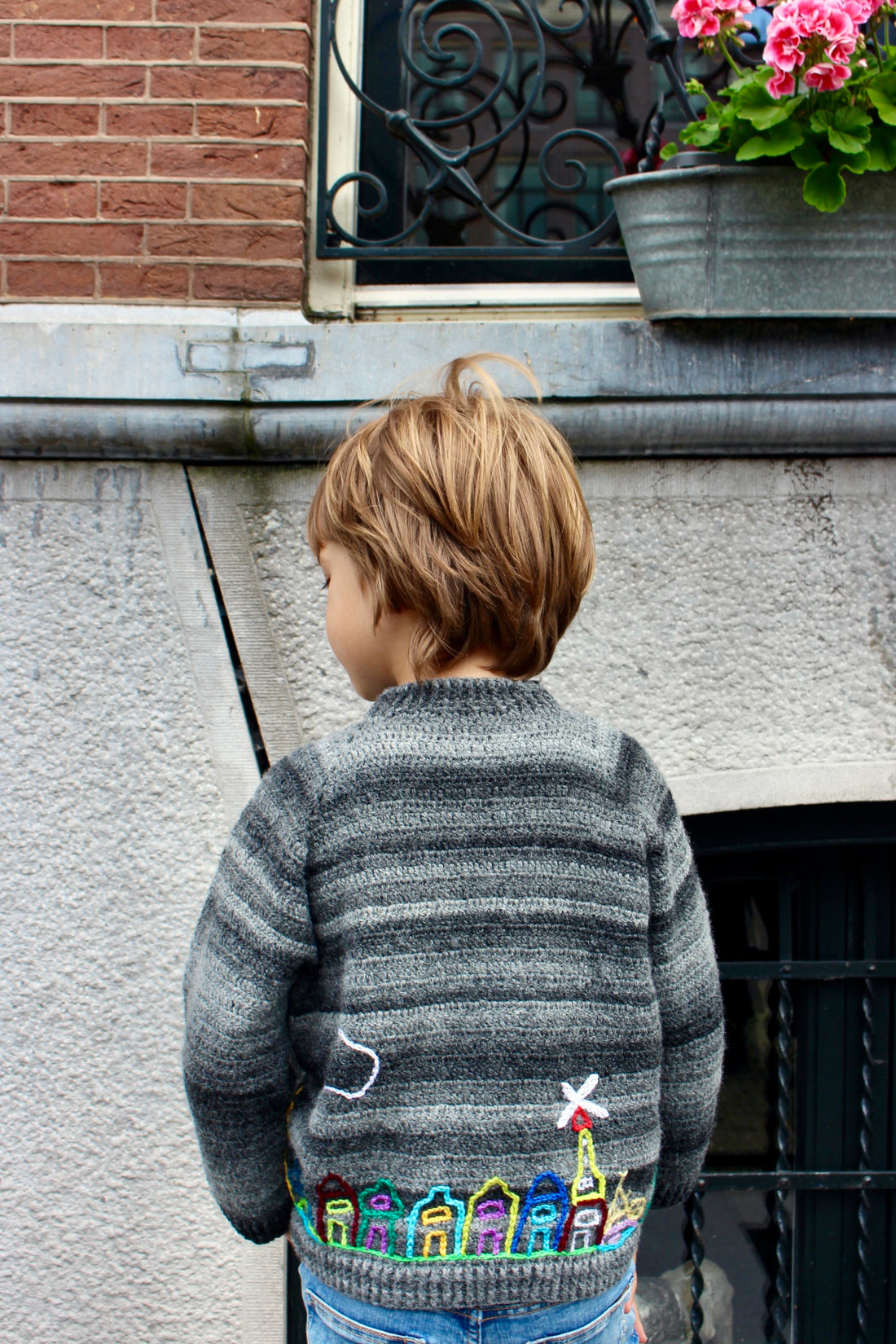 Amsterdam Stripey Cardigan