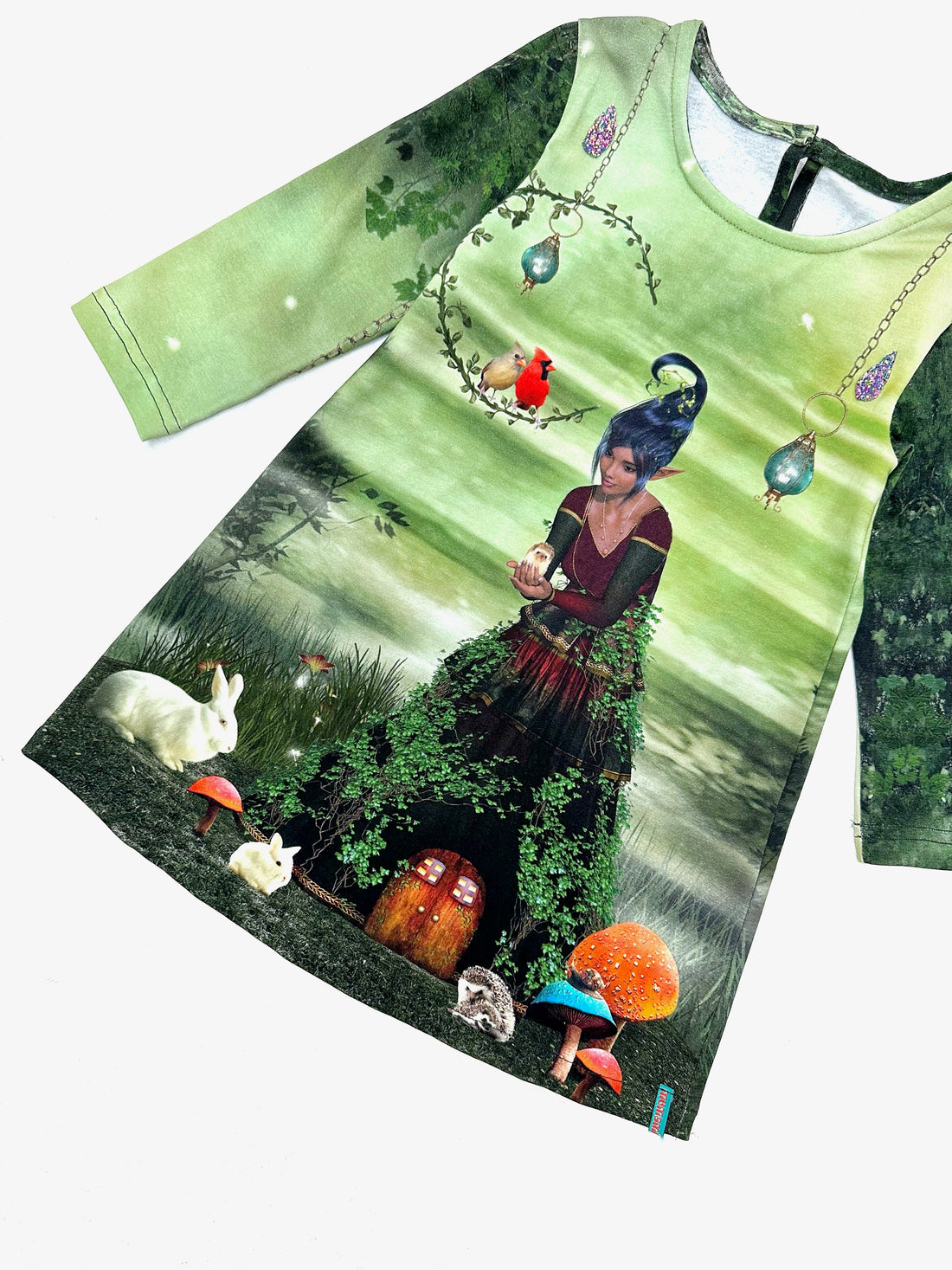 Green Fairy Woods Dress