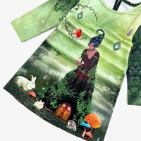 Green Fairy Woods Dress