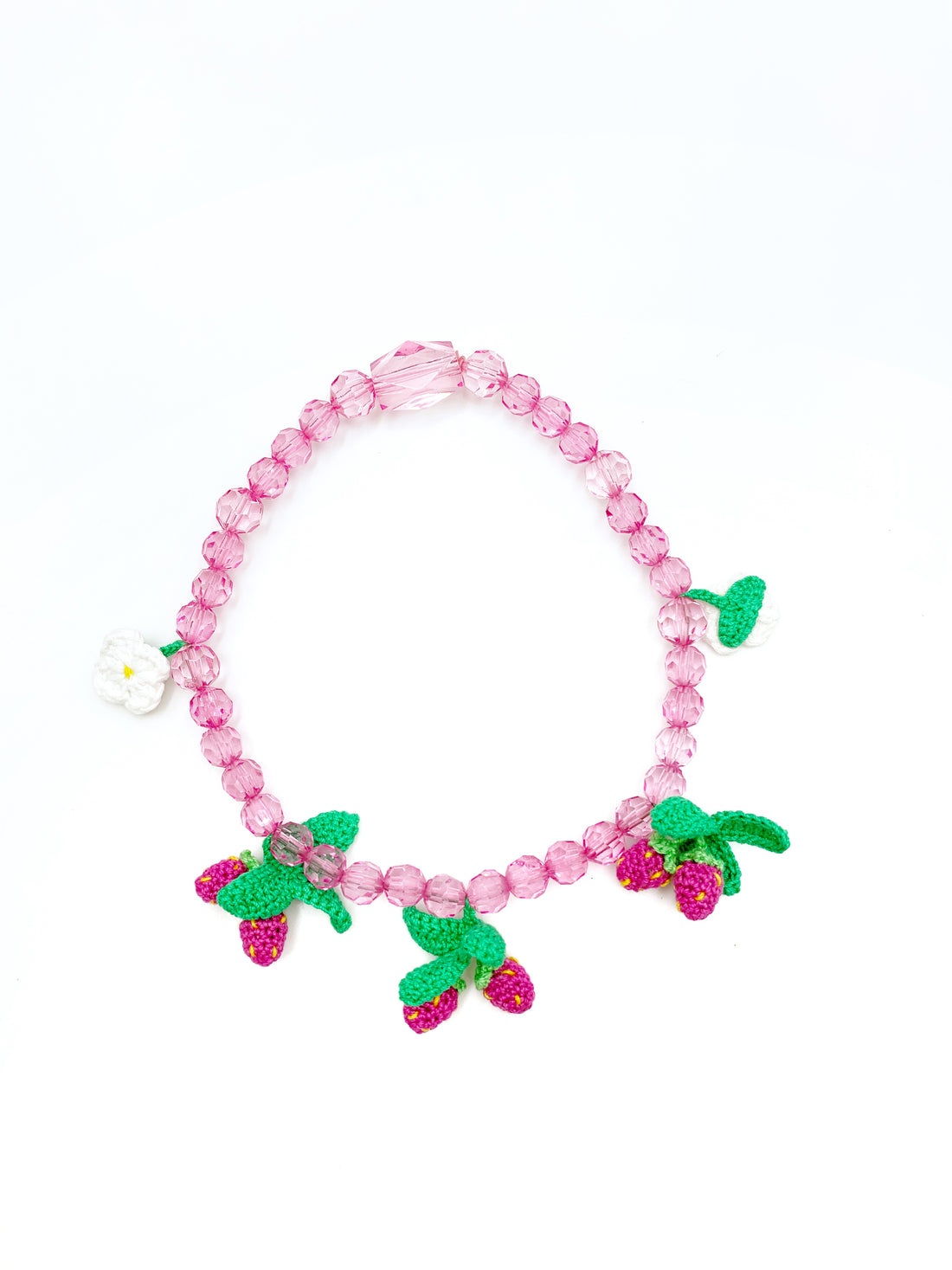 Crystal Strawberry Necklace