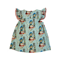 Dutch Girl Ruffles Dress