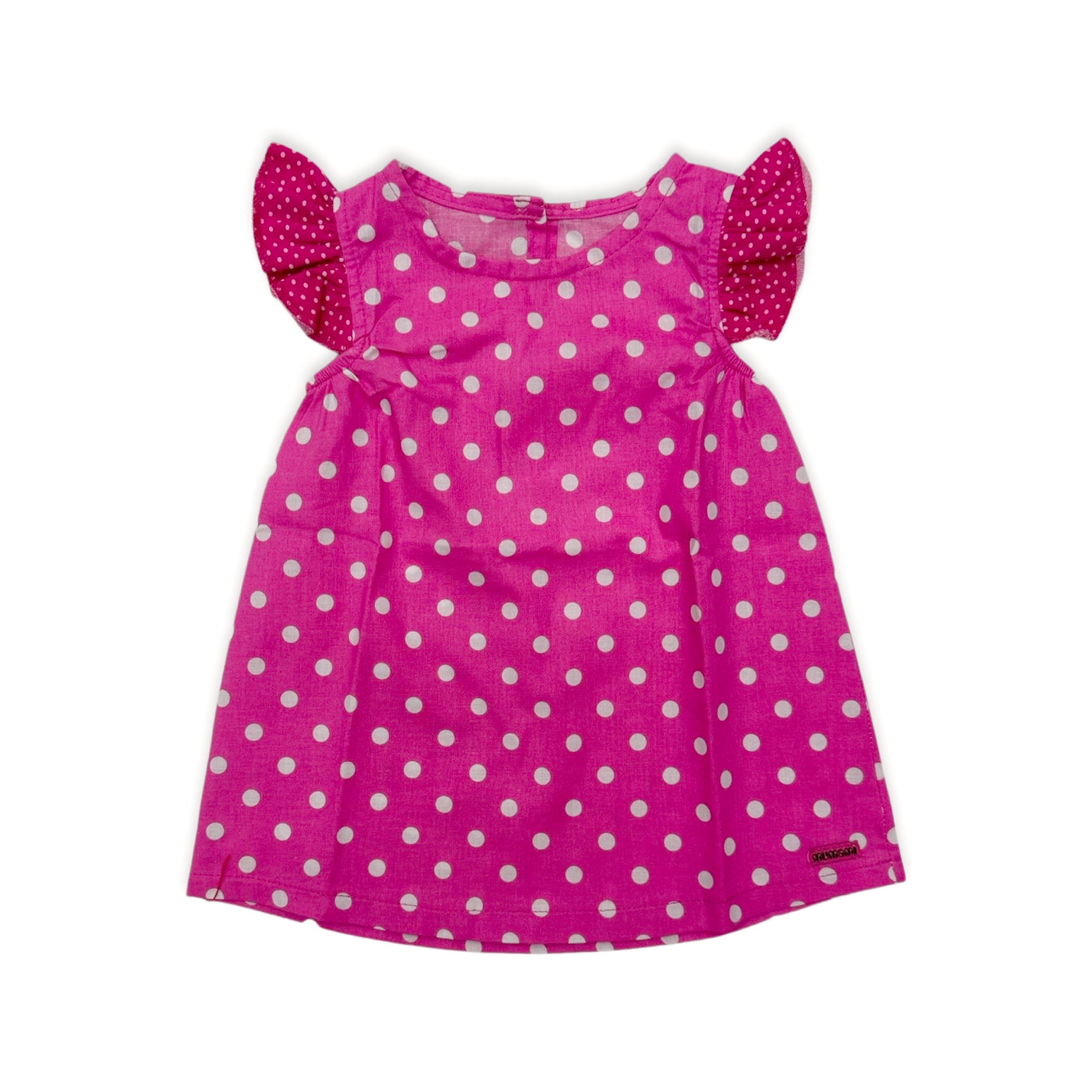 Polka dots hot sale baby frock