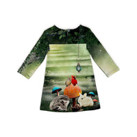 Green Fairy Woods Dress