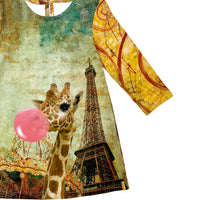 Paris Giraffe Dress