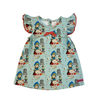 Dutch Girl Ruffles Dress