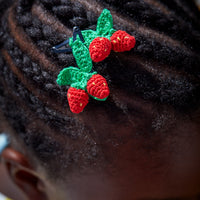 Little Strawberries Hair Clip