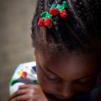 Little Strawberries Hair Clip