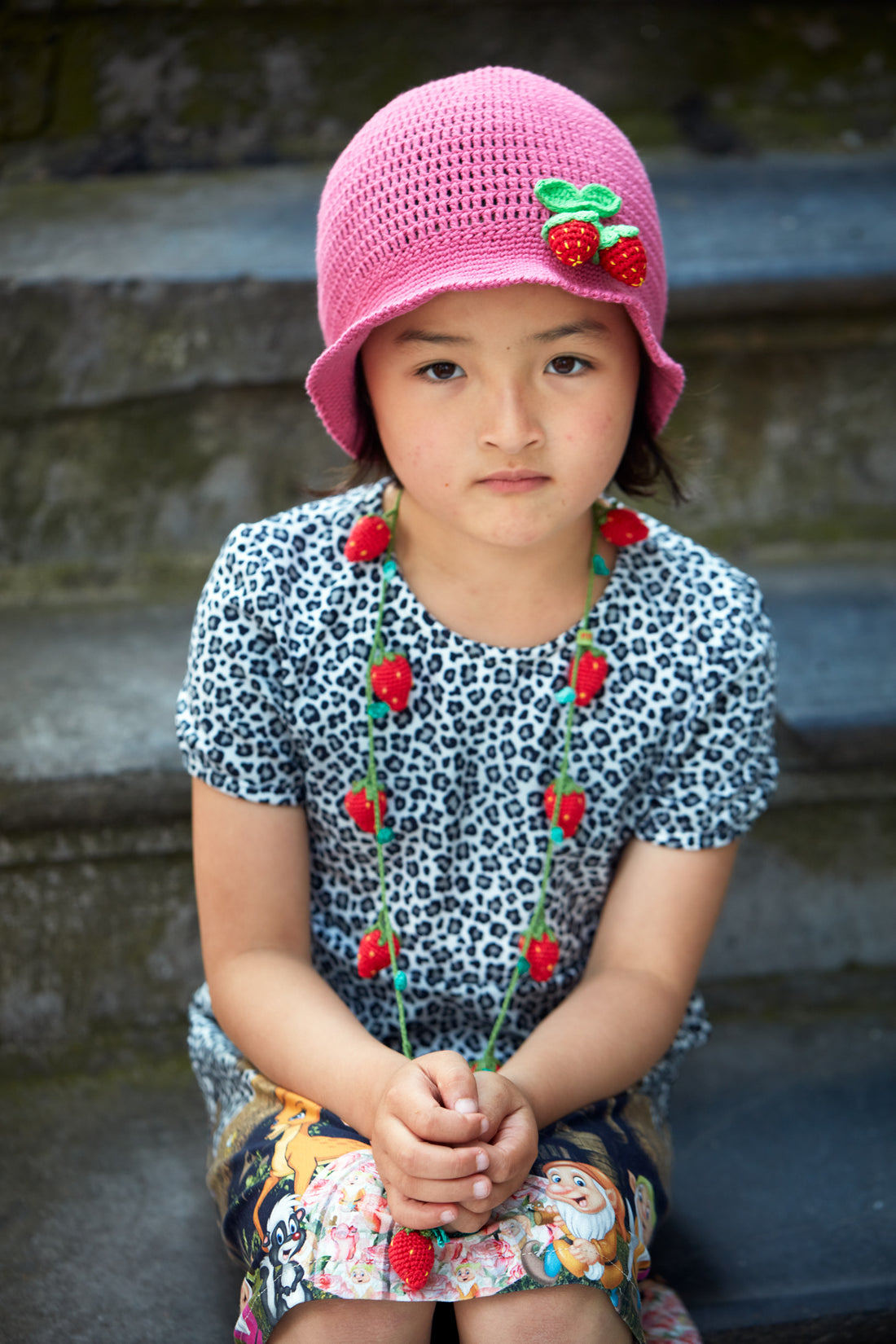 Forest Strawberries Hat