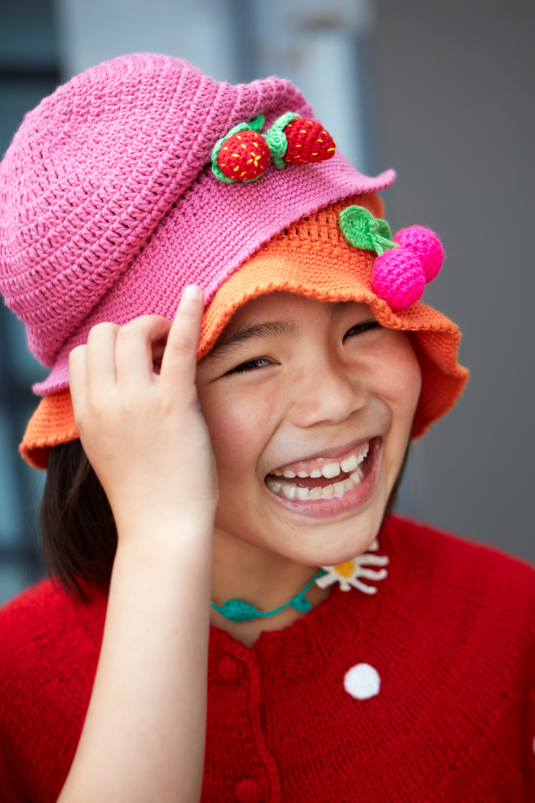Strawberry Bucket Hat