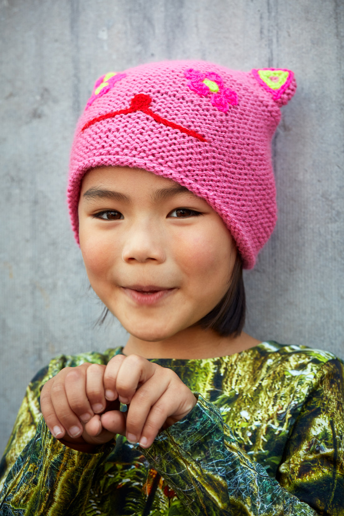 Flower Kitty Hat