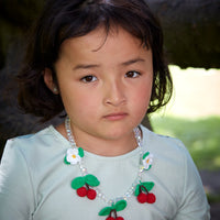 Cherry Crystal Necklace