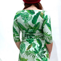 Green Leaves Dress