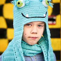 Furry Monster Eyes Hat