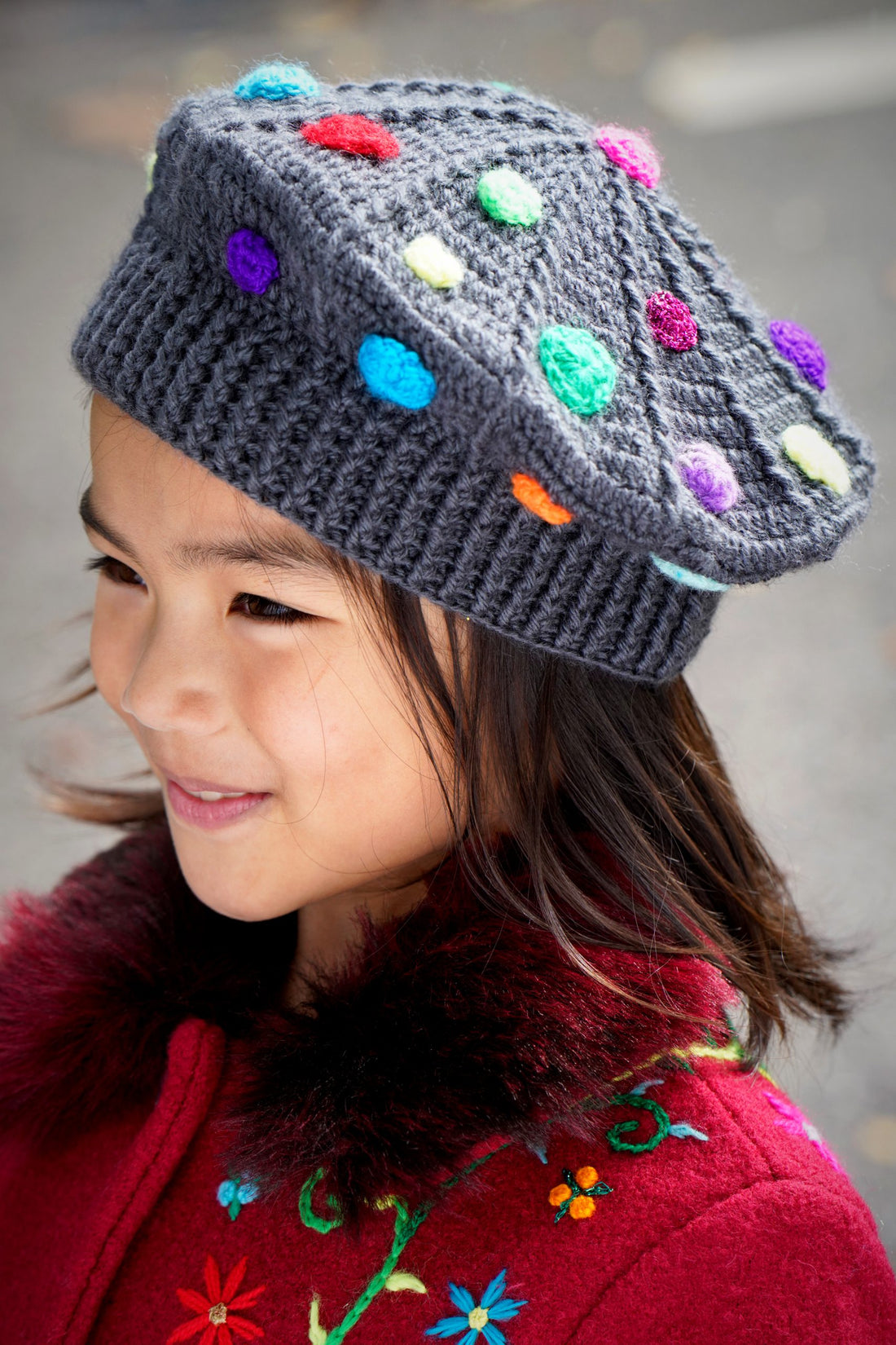 Dotted Colori Baret