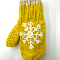 Snowflake Wool Gloves