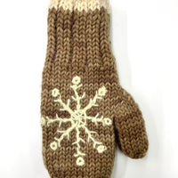 Snowflake Wool Gloves