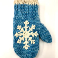 Snowflake Wool Gloves