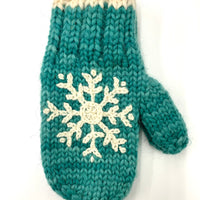 Snowflake Wool Gloves