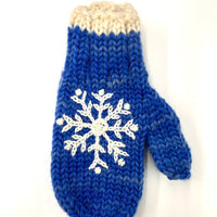 Snowflake Wool Gloves