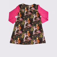 Sweet Bunny And Squirrel Dress