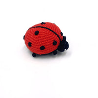 Ladybug Round Rattle
