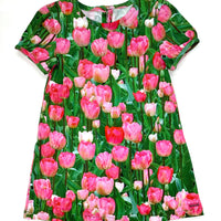 Pink Tulips Dress