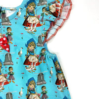 Dutch Girl Ruffles Dress