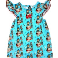 Dutch Girl Ruffles Dress