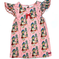 Dutch Girl Ruffles Dress