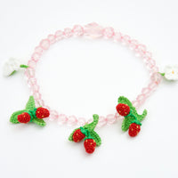 Crystal Strawberry Necklace