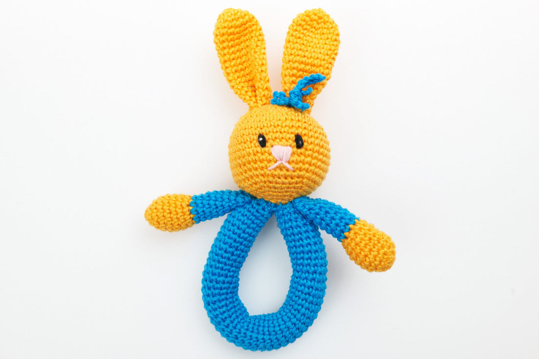 Bow Bunny Rattle