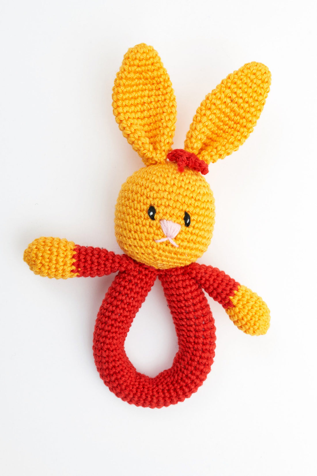 Bow Bunny Rattle