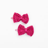 Glitter Bow Hair Clip