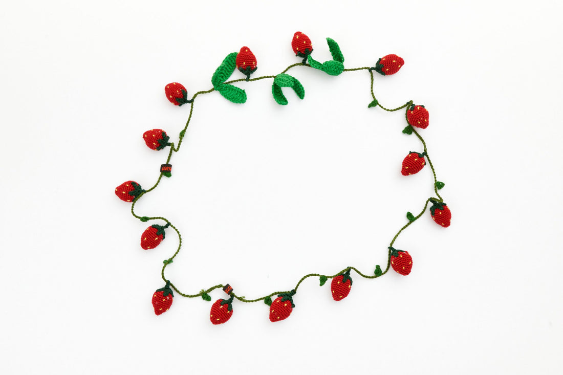 Sweet Strawberry Necklace