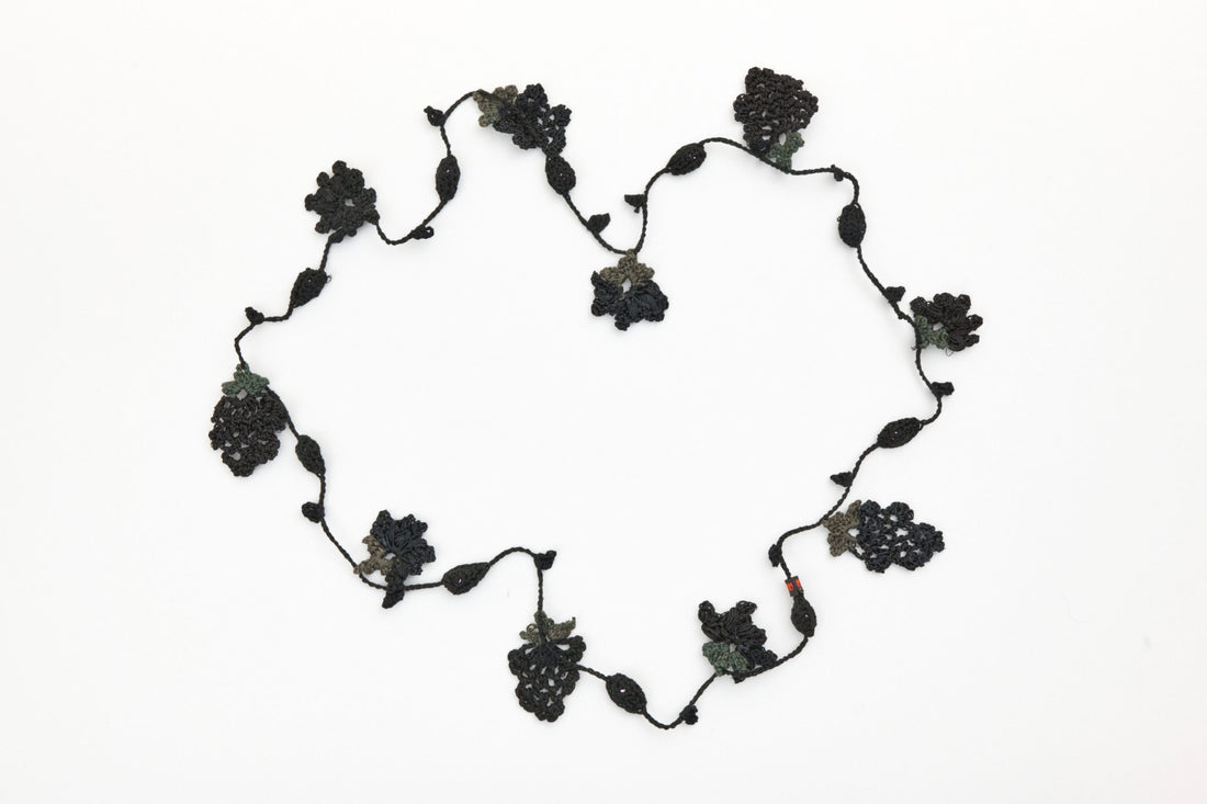Crochet Flower Necklace