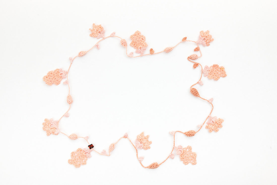 Crochet Flower Necklace