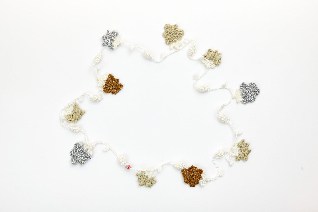 Crochet Flower Necklace