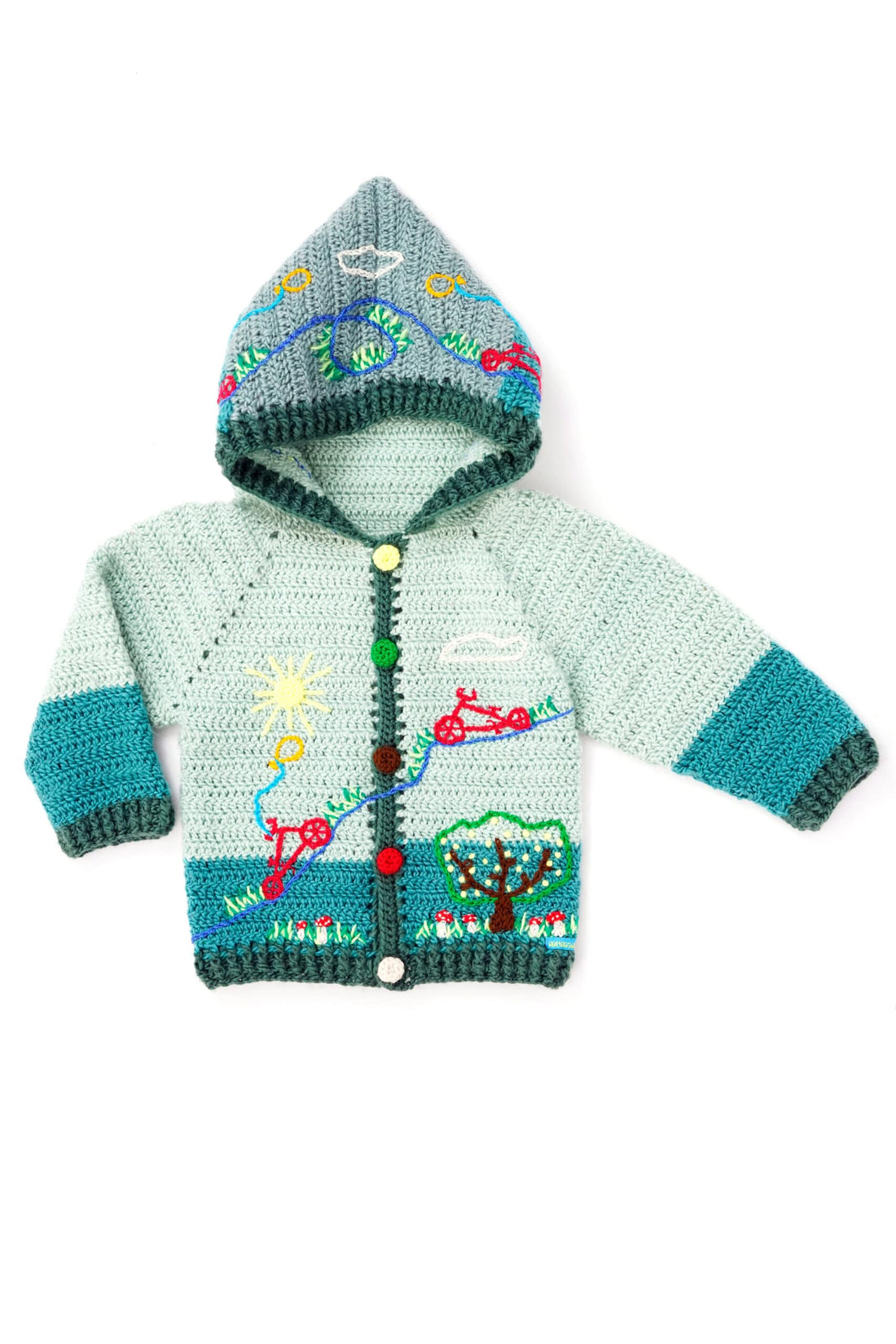 Bike Cardigan Hoodie
