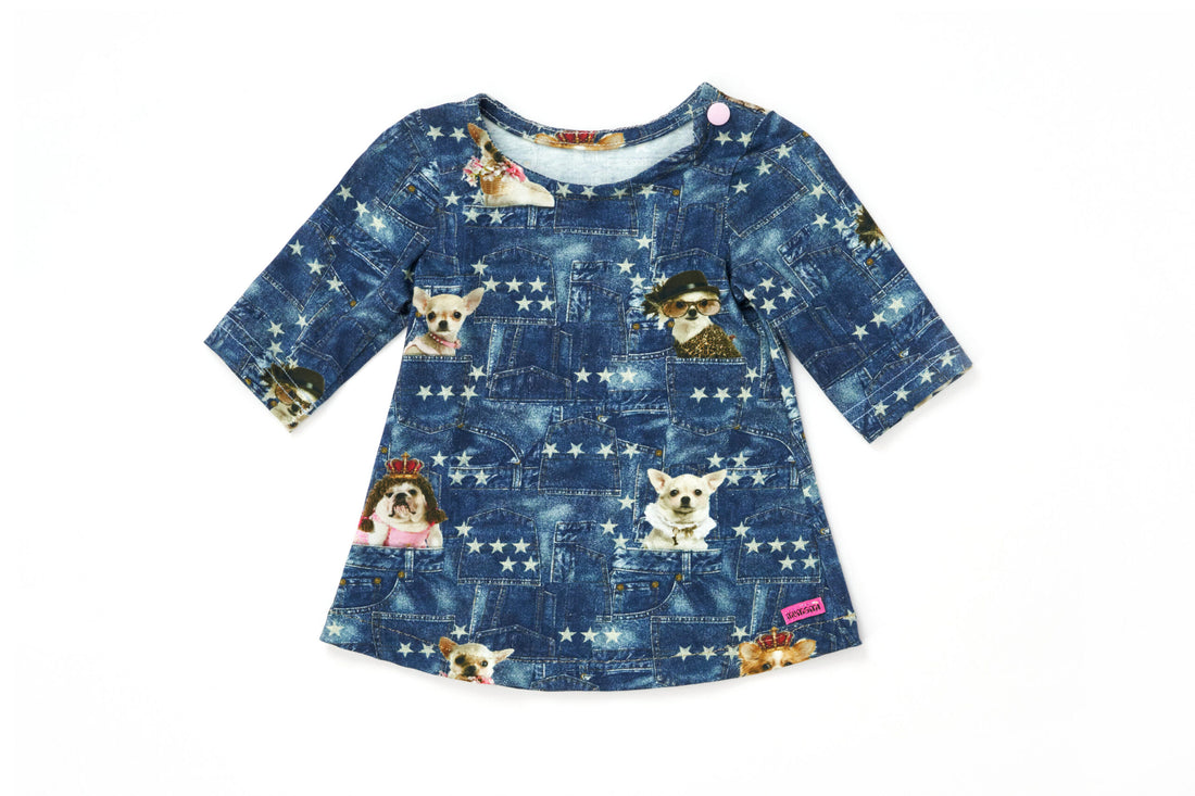 Royal Doggy Baby Dress