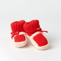 Tiny Bow Booties
