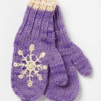 Snowflake Wool Gloves