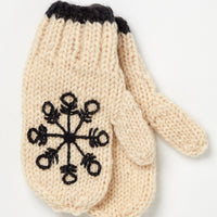 Snowflake Wool Gloves