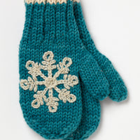 Snowflake Wool Gloves