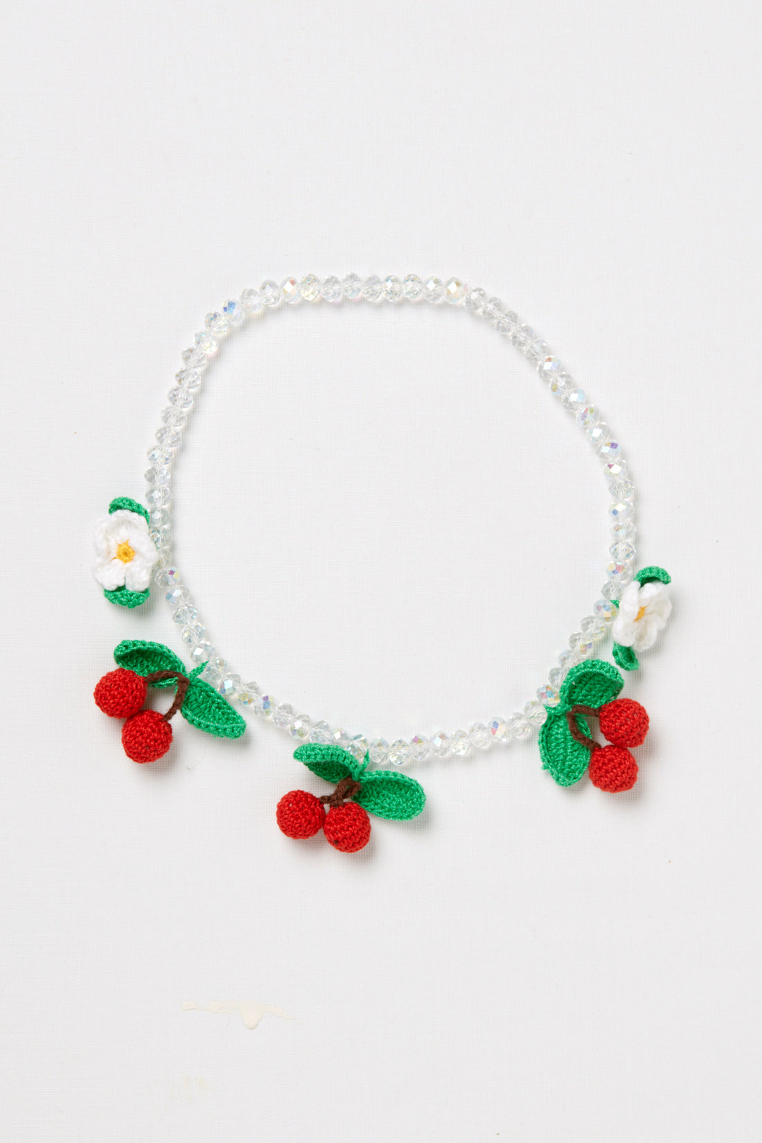 Crystal Cherry Necklace